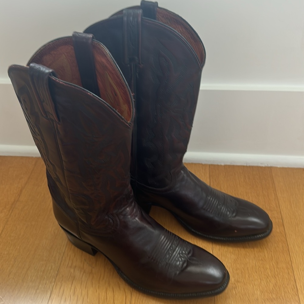 Men’s Justin Cowboy Boots 11 1/2 D
